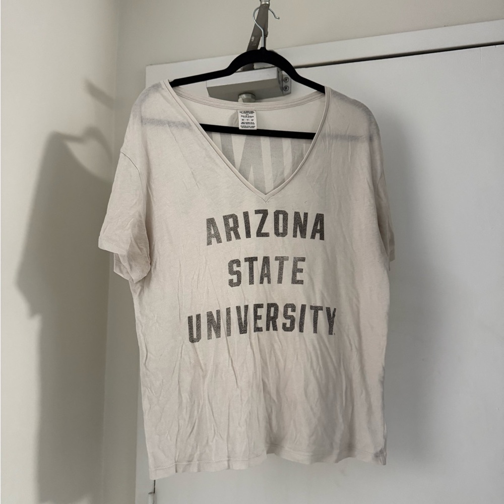 PINK 2012 Arizona State University Cream T-Shirt
